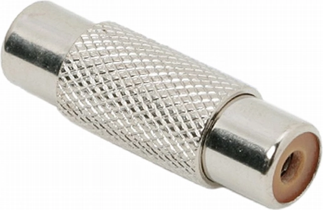 Metalen RCA-koppeling vrouwelijk-vrouwelijk