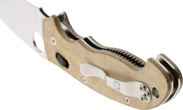 Premium Canvas Micarta en omkeerbare clip