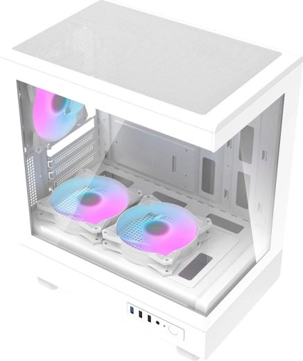 Compacte behuizing, veel ruimte voor componenten