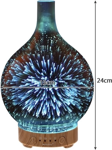 Indrukwekkend 3D-spiegeleffect en meerdere lichtmodi