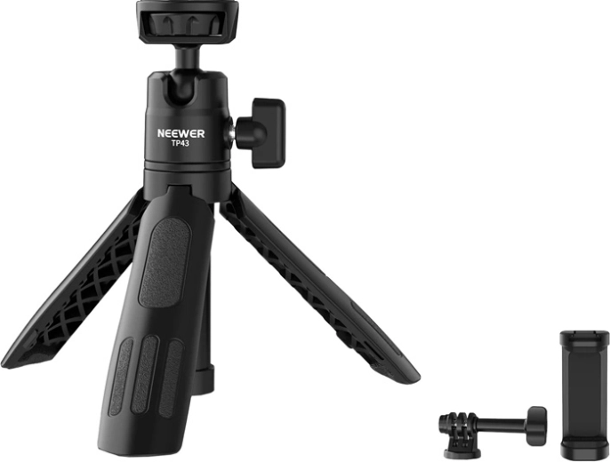 Neewer TP43 opvouwbaar mini-statief met selfiestick