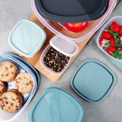 Sluitende deksels voor langere versheid