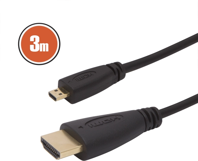 HDMI naar Micro HDMI-kabel 3 m