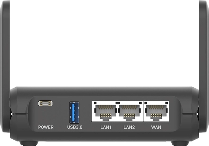 Connectiviteit en opslag: gigabitpoorten, USB 3.0 en MicroSD