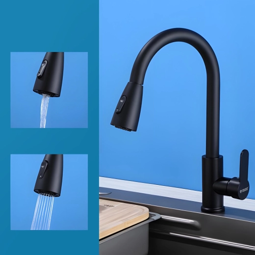 2 straalstanden: straal en douche
