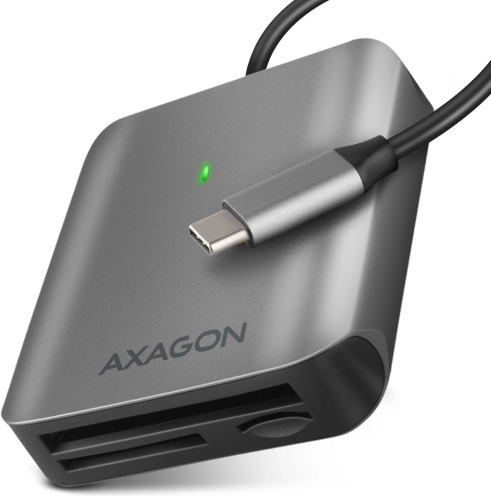 Externe kaartlezer USB‑C 3.2 Gen 1 met drie sleuven