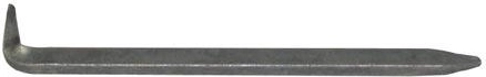 Muurhaak 140 mm, 8 × 8 (5 stuks)