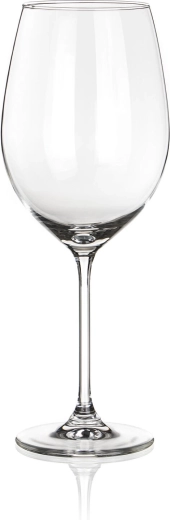 Brede kelk voor volledige ontwikkeling van aroma’s