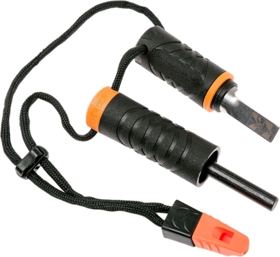 Gerber Fire Starter multifunctionele vuurstarter met vuurstaal en fluitje