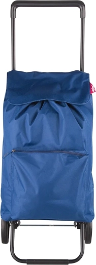 Gimi argo new boodschappentas op wielen donkerblauw