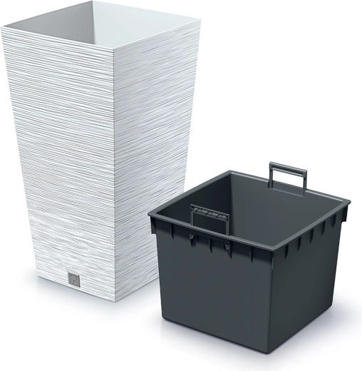 Uitneembare inzet voor eenvoudig planten