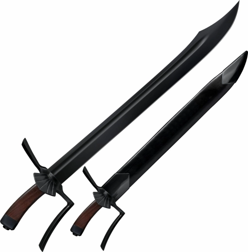 Replica zwaard Cold Steel MAA Messer met leren schede