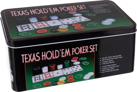 Complete uitrusting voor Texas Hold'em
