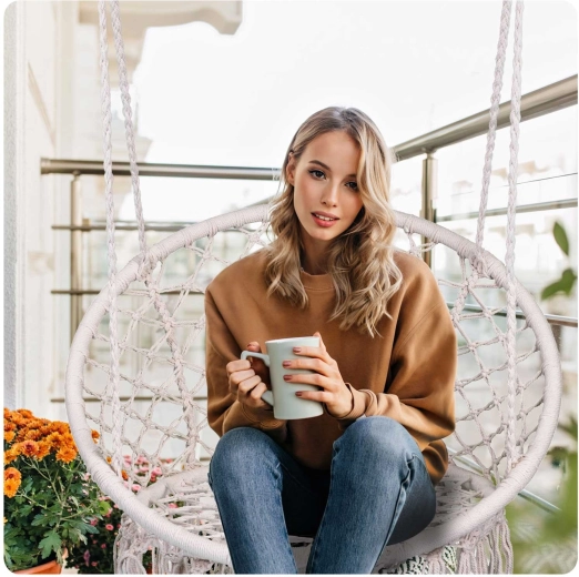 Comfortabele vorm voor echte ontspanning