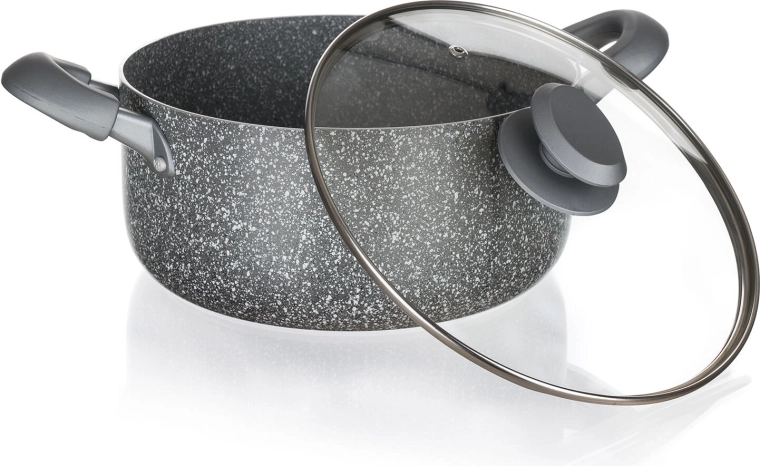 Glazen deksel met stoomventiel