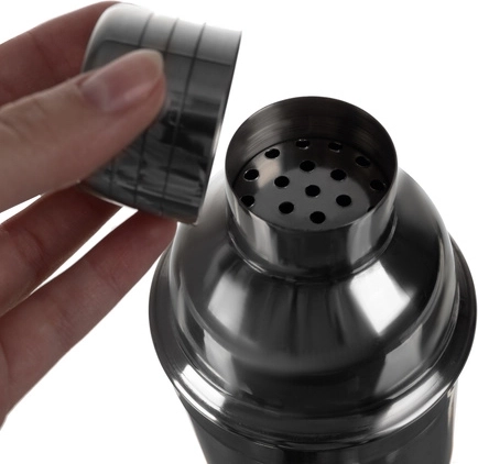 Shaker van 700 ml met zeef voor schoon uitschenken