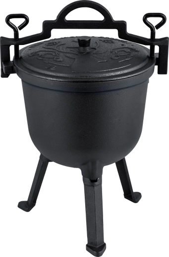 Eerlijke gietijzer voor diepe smaak