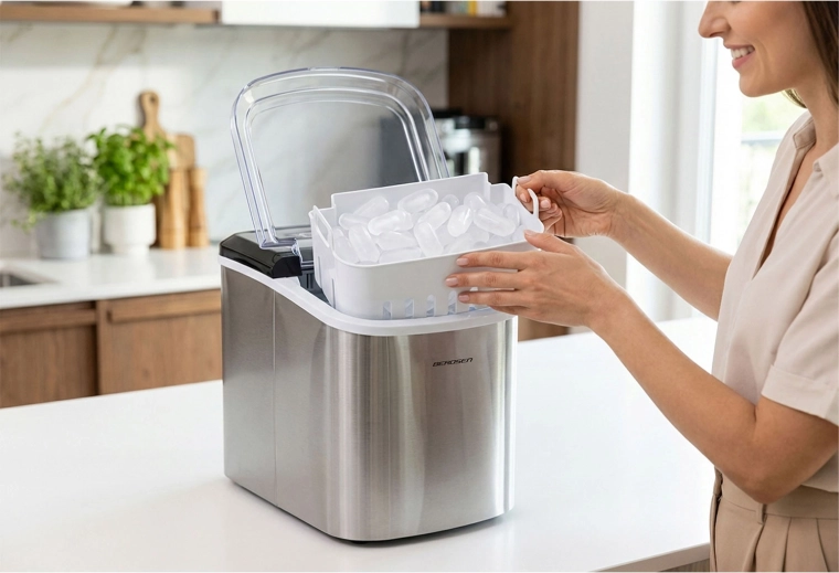 Uitneembare mand voor comfortabel serveren