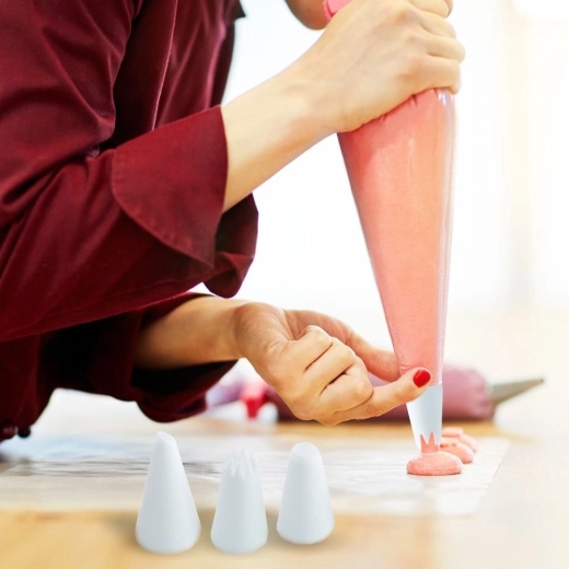 Verwisselbare opzetstukken voor verschillende decoraties