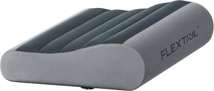Flextail Zero Pillow opblaasbaar reiskussen grijs