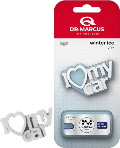 Dr. Marcus City I Love My Car Winter Ice luchtverfrisser voor in de auto