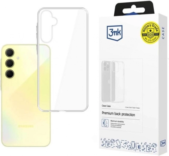 Transparante Clear Case hoes voor Samsung A35 5G