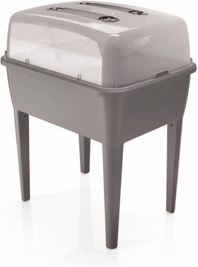 Respana planter set kweekbak 77 cm, grijze steen