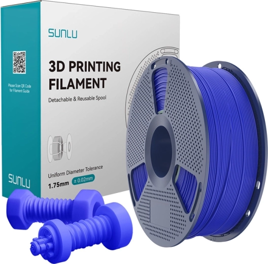 High-speed ABS-filament Sunlu 1,75 mm 1 kg blauw
