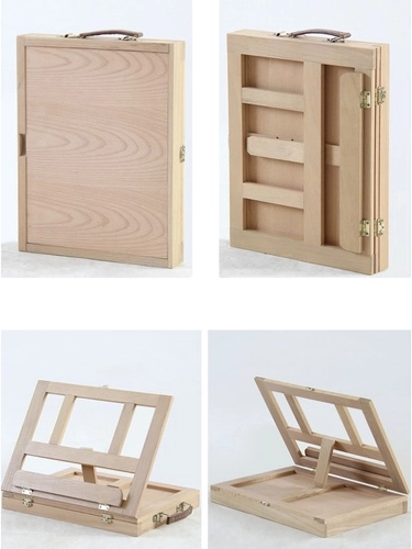 3-in-1 koffer: opbergbox, draagbare case en ezel