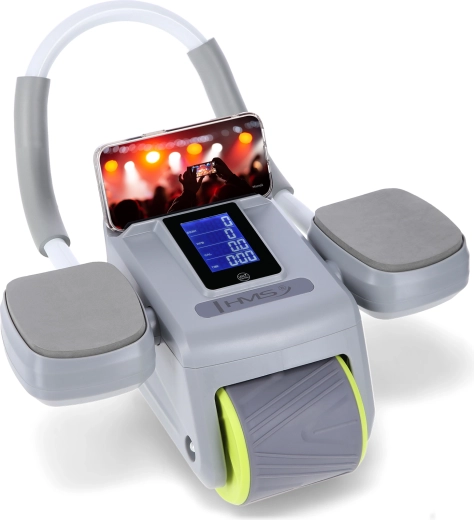 Slim LCD‑display en telefoonhouder