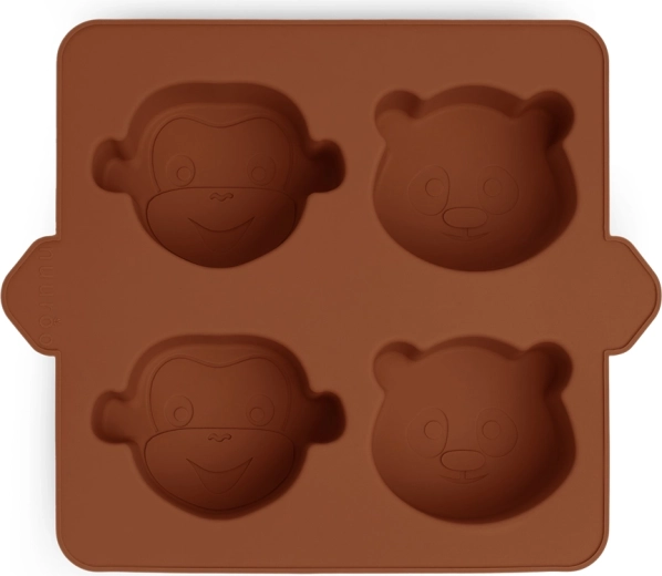 NUUROO Anan siliconen bakvormpjes caramel café - 1 stuk