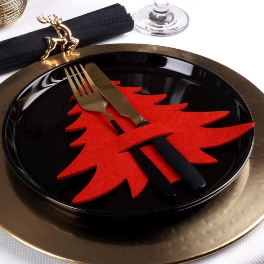 Opvallend rood vilt voor de perfecte kerstsfeer