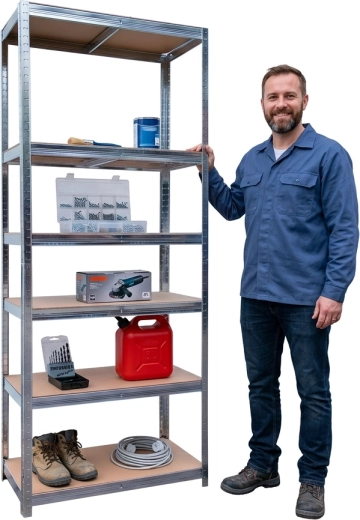 Verstelbare MDF-planken met draagvermogen van 175 kg