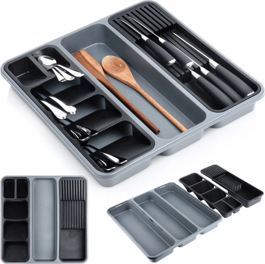 Uitneembare inzetstukken voor maximale orde