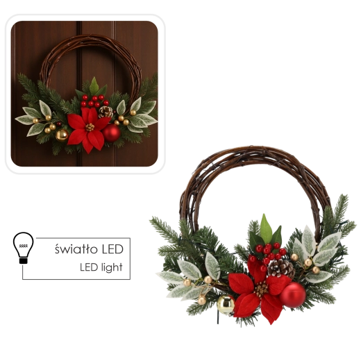 Stijlvol rood‑goud design