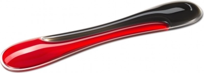Gelpolssteun voor toetsenbord Slim Duo Gel rood