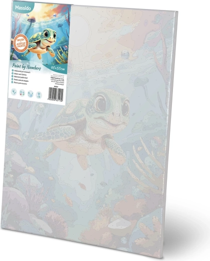 Duidelijke nummering voor zorgeloos schilderen