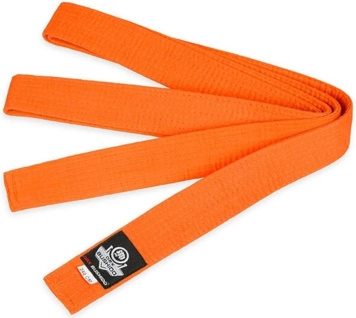 Oranje band voor kimono DBX Bushido OBI – 280 cm