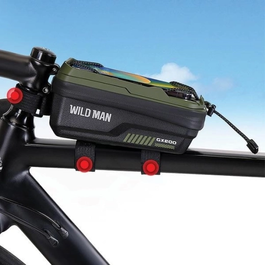 Stabiele bevestiging aan het fietsframe