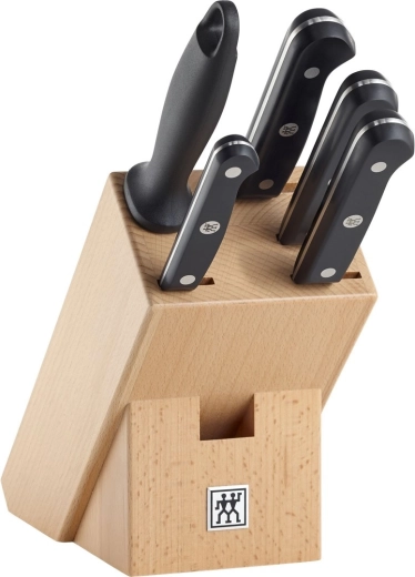 Set van 4 messen in blok Zwilling Gourmet - 4 stuks
