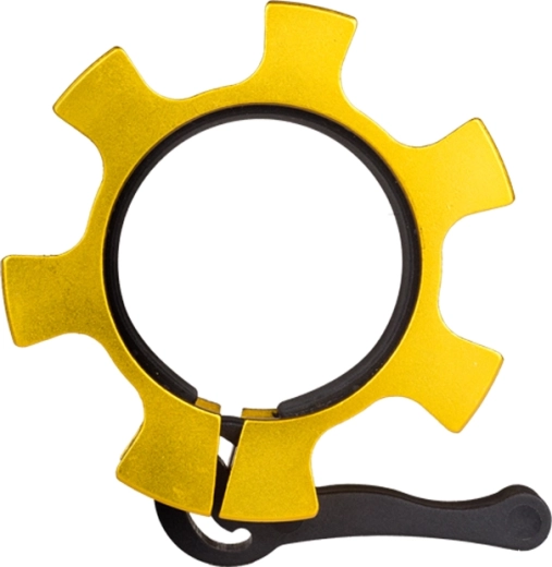 Duurzame aluminium uitvoering in goud