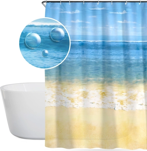 Waterafstotend oppervlak voor een droge badkamer