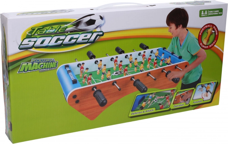 Tafelvoetbal voor kinderen 50 × 25 × 13 cm