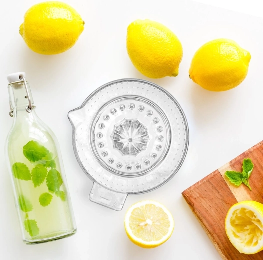 Snel handmatig citrus persen