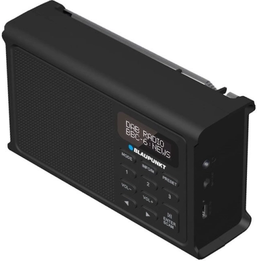 Digitale radio DAB+ en FM met RDS