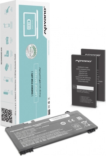 Movano accu RE03XL voor HP ProBook 430/440/450 G6 en G7 laptops 3500 mAh 40 Wh