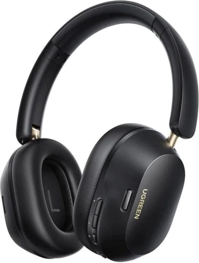 Draadloze hoofdtelefoon Ugreen HiTune Max 5C met hybride ANC en Bluetooth 5.4 – Zwart