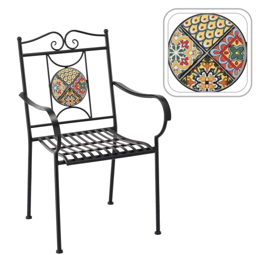 Decoratieve mozaïek die opvalt