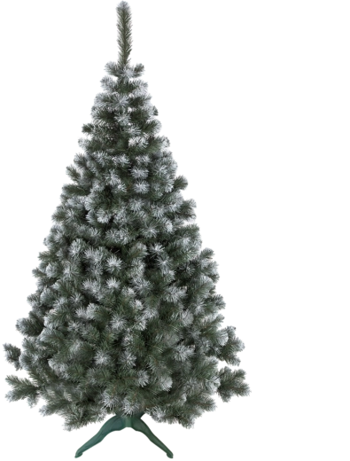 Kunstkerstboom (spar) met besneeuwde uiteinden 2,5 m