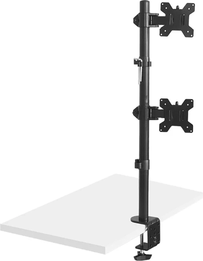 Bureausteun voor 2 monitoren Maclean MC-966 13–27 inch